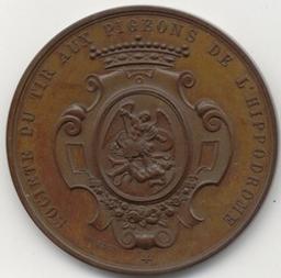 Médaille, Bruxelles, 1876 | Würden, Jean (1807-1874). Artiste