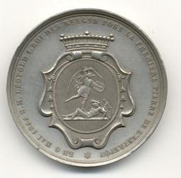 Médaille, Belgique, 1844 | Léopold I (1790-1865) - Roi des Belges. Ruler