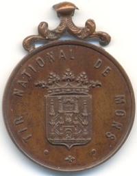 Médaille, Belgique, 1884 | Leopold II (1835-1909) - roi de Belgique. Ruler