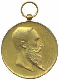 Médaille, Bruxelles, 1888 | Leopold II (1835-1909) - roi de Belgique. Ruler