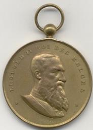Médaille, Belgique, 1901 | Leopold II (1835-1909) - roi de Belgique. Ruler