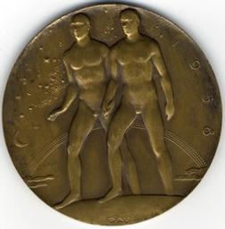 Médaille, Bruxelles 1958, 1958 | 