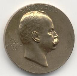 Médaille, Belgique, 1901 | Leopold II (1835-1909) - roi de Belgique. Souverain