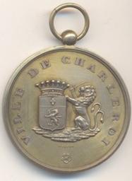 Médaille, Belgique, 1880 | Leopold II (1835-1909) - roi de Belgique. Ruler