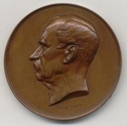 Médaille, Bruxelles, 1876 | Wiener, Charles (1832-1887). Artist