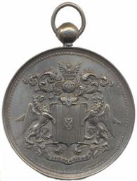 Médaille, Belgique, 1889 | Leopold II (1835-1909) - roi de Belgique. Souverain