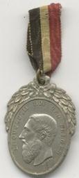 Médaille, Bruxelles, 1877 | Leopold II (1835-1909) - roi de Belgique. Ruler
