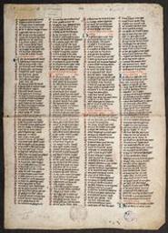 [Spiegel historiael (fragment)] | van Maerlant, Jacob (ca. 1225-1291). Author