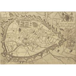Plan de Bruxelles | Pauwels, Gerard (fl. 1769-95). Uitgever