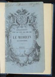 Le médecin des campagnes | Moreau, Charles. Author