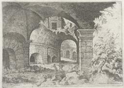 Eight View of the Colosseum | Cock, Hieronymus (1518-1570). Graphic designer