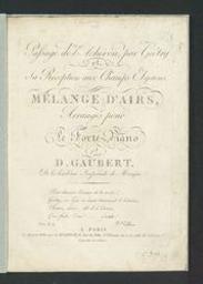 Passage de l'Achéron par Grétry et sa Réception aux Champs Elysiens | Grétry, André-Ernest-Modeste (1741-1813)