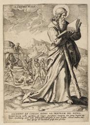 St James the Less | Wierix, Anton II (Flemish printmaker, 1555/1559-1604). Graveur
