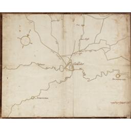[Carte de la région Gand, Dendermonde, Audenaarde, Deinze] | 