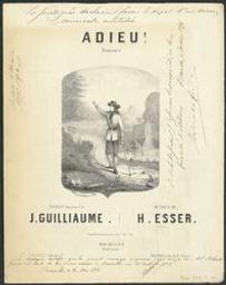 Adieux | Esser, Heinrich (1818-1872) - (German conductor and composer)