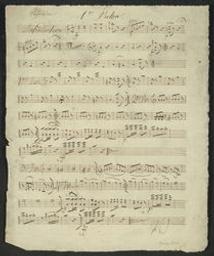 Introduction, thème et variations | Paganini, Niccolò (1782-1840) - Italian violinist and composer. Compositeur
