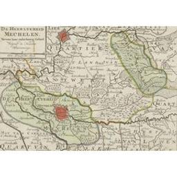 De heerlykheid Mechelen nevens haar onderhoorig gebied volgens de nieuwste waarneminge | Elwe, Jan Barend (flor. 1777-1815). Publisher