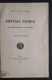Anatole France | Casset, Henri-Maurice