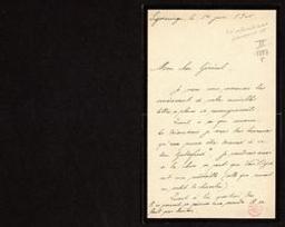 [Lettre autographe signée du Prince Albert de Belgique au général Jungbluth] = [ms. III 1.353/5] | Jungbluth, Harry-Alfred (1847-1930 Chef de la Maison Militaire et conseiller du Roi Albert I de Belgique) - Général