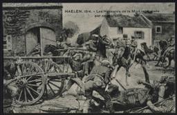 Haelen. 1914. Les Hussards de la Mort repoussés par nos carabiniers | 