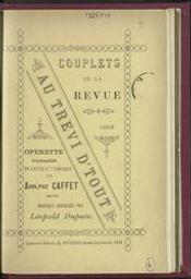 Couplets de la revue Au trèvi d'tout | Caffet, Adolphe (1863-1902) - docteur