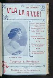 Couplets et rondeaux [de] "V'la la r'vue !" | Hauzeur, Georges. Author