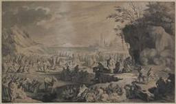 Israelites gathering Manna | Unknown French. Illustrateur