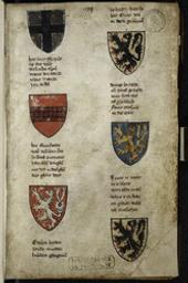 Wapenboek Gelre = [ms. 15652-56] | Gelre (fl. 1334-1372) - Heraut, Claes Heynen, Nederlanden: Gelre, Holland, Brabant