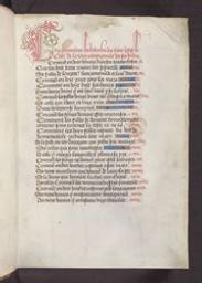 [Le Livre du chevalier de La Tour Landry] | La tour-Landry, Geoffroy de. Author