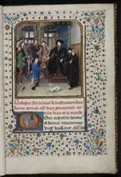 [L'instruction d'un jeune prince] | de Lannoy, Guillebert (1386-1462)