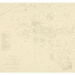 Essai d'une carte de la Belgique donnant les noms des lieux d'après leurs patois respectifs | Zanardelli, Tito (1847-1895)
