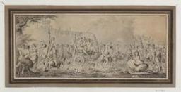 The Triumph of Bacchus | Moreau, Jean Michel (Moreau le Jeune) (1741-1814) - peintre, graveur. Illustrateur